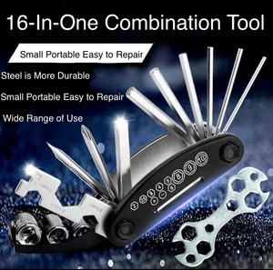 <span class=keywords><strong>Destornillador</strong></span> Plegable Multifuncional Seiko Industrial OEM de Alemania, Juego de Herramientas de Reparación de Bicicletas Torx 16 en 1 - Product Image 3