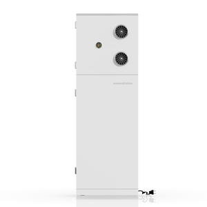 <span class=keywords><strong>Ventilation</strong></span> à récupération d'énergie verticale de type sur pied 600m3/h avec chauffage électrique et contrôle WIFI - Product Image 3