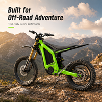 Moto électrique tout-terrain Arctic Leopard XF PRO 2026, 12 kW, 72 V 40 Ah, 342 Nm, autonomie de 95 km, vitesse maximale de 96 km/h, moto enduro