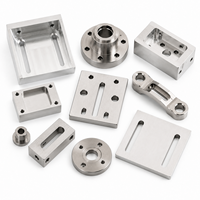 Pièces usinées CNC sur mesure en acier inoxydable, aluminium, laiton, cuivre, supports de serrage en U, blocs de fixation pour perçage, service OEM ODM