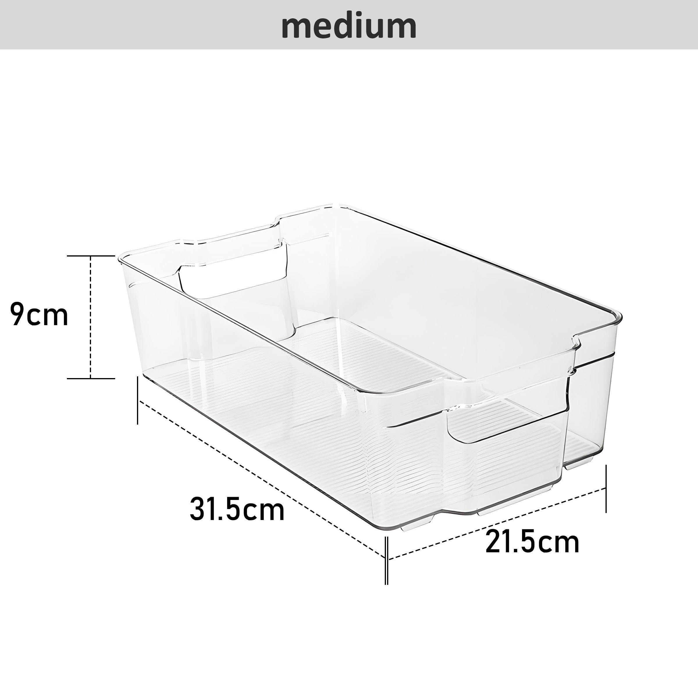 Transparente 31,5*21,5*9cm