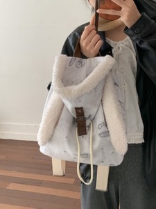 2026 New Fashion <b>Rabbit</b> Backpack Unisex Normcore/Minimalist Style Multi-functional Student Travel Bag Nylon Zipper Water-Proof - Product Image 5