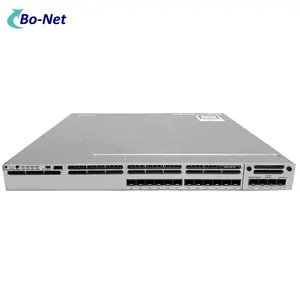 3850 سلسلة جهاز سويتش للشبكات 12 منفذ جيجابت SFP + IP مفتاح التبديل WS-C3850-12S-S