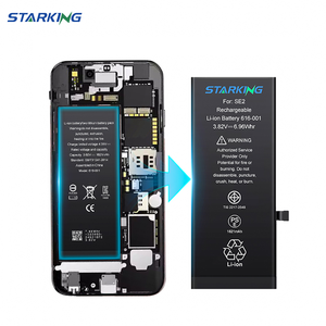 แบตเตอรี่ทดแทนแบบ Zero-Cycle 3.83V สำหรับ <span class=keywords><strong>iPhone</strong></span> <span class=keywords><strong>5S</strong></span> 6 7 8 11 12 13 <span class=keywords><strong>14</strong></span> 15 16 SE2 X XS XR รุ่นที่ใช้ร่วมกันได้กับโทรศัพท์มือถือ - Product Image 1
