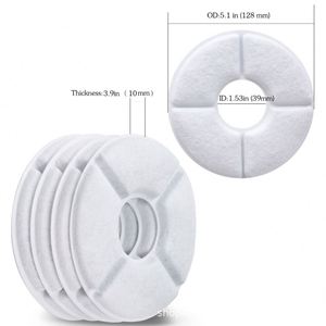 Wsy Lot de 4 filtres de remplacement à charbon actif pour fontaine à eau automatique pour chats - Product Image 2
