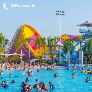 Toboggan <span class=keywords><strong>aquatique</strong></span> en fibre de verre de grande taille populaire, toboggan à trompette pour <span class=keywords><strong>parc</strong></span> pour enfants - Product Image 2