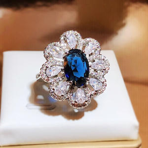 Joyería de piedras preciosas a granel 925 anillos de plata esterlina anillos de pareja plata s925 anillos de boda y compromiso para mujer - Product Image 4