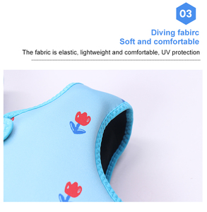 Chaleco salvavidas de espuma EPE flotante ajustable para niños Nuevo equipo de natación flotante con cremallera para niños - Product Image 3