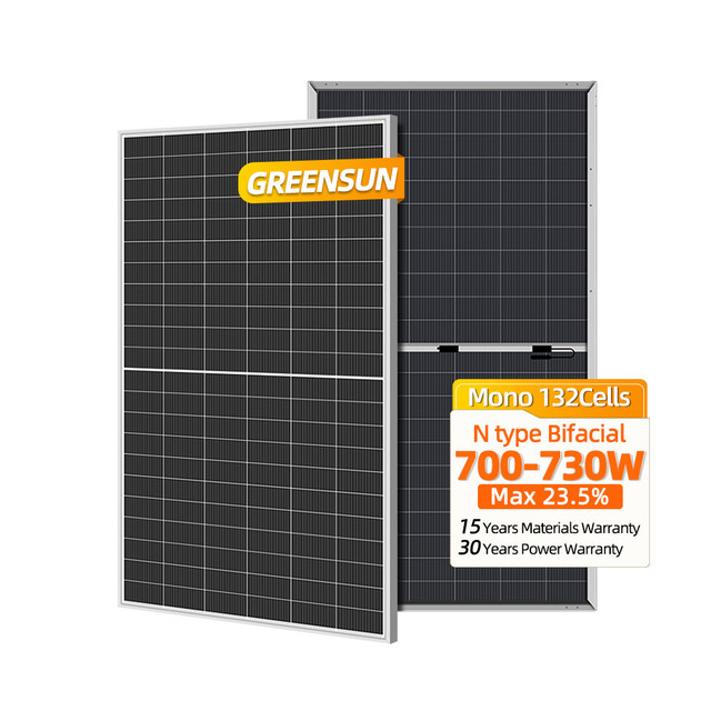 Trina Solar Panel 750w 740w 730w N Type Topcon Bifacial Solar Panel 700w 710w 715w 720w Paneles Solares Costo