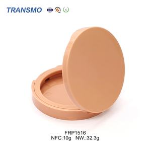 Wholesale 10g Plastic Pressed Powder Containers Custom Logo Empty Cosmetic Boxes Disposable PP <b>Blush</b> Packaging - Product Image 4