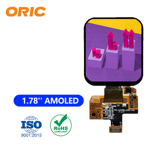 وحدة عرض AMOLED مقاس 1.78 بوصة طراز CO5300AF-05 بدقة 368×448 وواجهة QSPI وسطوع 500 شمعة/م² للساعات الذكية - Product Image 2