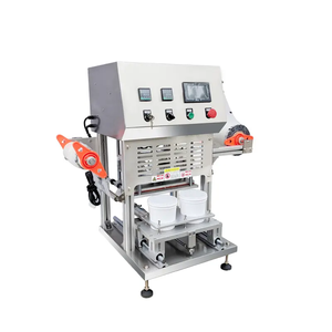 Máquina Selladora de Calor Semiautomática Neumática de Acero Inoxidable Guanye, Certificación CE, Alta Velocidad para Vasos, Botellas y Cajas de Bebidas - Product Image 4