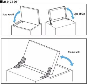 Bisagra de amortiguación de acero inoxidable 304 con par no ajustable Cómo instalar <span class=keywords><strong>bisagras</strong></span> de puerta de cierre suave Gabinetes al por mayor Bisagra de par - Product Image 3