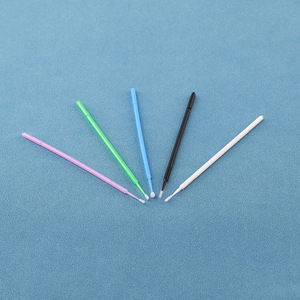 Bâtonnets dentaires médicamenteux jetables, brosses adhésives, bâtonnets de coton pour soins bucco-dentaires, paquet de 100 pièces, couleur bleue, utilisation manuelle - Product Image 1