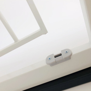 Puerta de bebé segura para niños más popular, puerta de seguridad para puerta de 75cm a 82cm con función de bloqueo de puerta automático, función de bloqueo de puerta blanca - Product Image 4