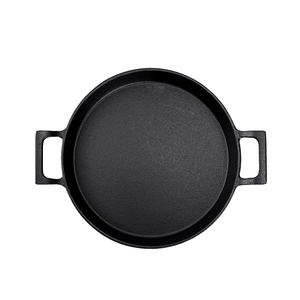 Mini casserole ovale en fonte antiadhésive pré-assaisonnée Plat à <span class=keywords><strong>gratin</strong></span> pour paella Plat de service - Product Image 4