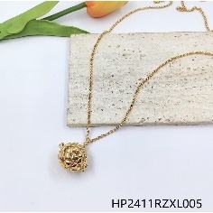 Elegante collana a catena lanterna alla moda per Look quotidiano o feste gioielli di moda - Product Image 1