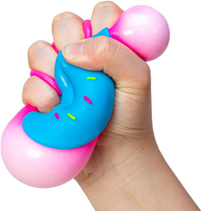 NeeDoh Dohnut Dippin Dazzler Egg Squishy, <span class=keywords><strong>Jouet</strong></span> anti-stress et sensoriel à presser en forme de donut, avec glaçage interchangeable, pour l'anxiété - Product Image 6