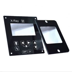 Factory Custom PC PET Flat Button Raised Button Membrane Button with Display <b>Window</b> or Cutout <b>Window</b> - Product Image 1
