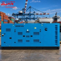 Groupe électrogène silencieux 800kVA 900kVA avec capot, moteur diesel KTA38-G2B, centrale électrique 640kW 720kW triphasée 50/60Hz avec ATS