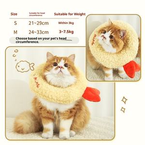 Collar de Protección para Gatos Meow Small Yuan Tempura, Collar Anti-Lamido, Collar de Esterilización, Joyería para Mascotas - Product Image 6