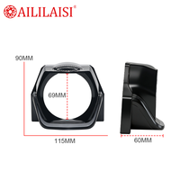 Anneau LED DRL de 3 pouces avec éclairage diurne WRGB, contrôle par application, cache de phare décoratif pour voiture, camion, SUV