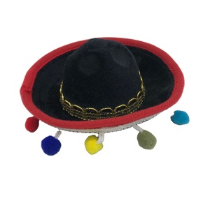 Mini sombrero mexicano con diadema tocado divertido carnaval fiesta sombreros accesorios decoración Fiesta favores banda <span class=keywords><strong>para</strong></span> el cabello de paja - Product Image 6