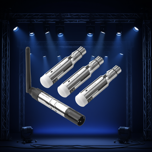 Vevor Dmx Controller 4 Pc Silver Stage <b>Lighting</b> Rechargeable Battery <b>Remote</b> <b>Control</b> 220 V IP20 - Product Image 2