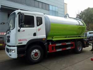 Diesel Septic Pump Truck Transmissão Manual Euro 6 Emissão 5000L Tanque Volume 150-250hp para Esgoto Sucção Esgoto <span class=keywords><strong>Scavenger</strong></span> - Product Image 2