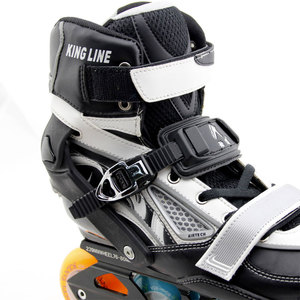 Patin à roues alignées agressif extérieur extérieur noir extérieur, les fabricants professionnels peuvent personnaliser des rouleaux en ligne multicolores cool - Product Image 4