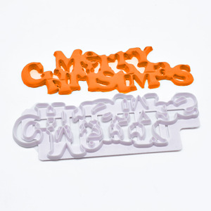 HY Merry Christmas emporte-pièce <span class=keywords><strong>de</strong></span> gaufrage outils pour gâteaux fondants - Product Image 2