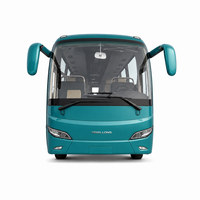 Bus touristique TENGLONG 12m 53 places Euro III Diesel avec moteur arrière Cummins et salle de bain