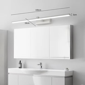 Lámpara de Pared LED <span class=keywords><strong>para</strong></span> <span class=keywords><strong>Espejo</strong></span> de Baño con <span class=keywords><strong>Espejo</strong></span> de Maquillaje <span class=keywords><strong>para</strong></span> Interiores, Estilo Nórdico JACKSUN - Product Image 4