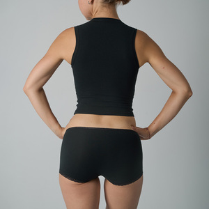 Conjunto Deportivo de <span class=keywords><strong>2</strong></span> Piezas para Mujer SK1314&SK1317, 90% Algodón, 10% Elastano, Alta Resistencia, Sin Mangas, Cuello Redondo, Suave y Agradable al Tacto - Product Image 5