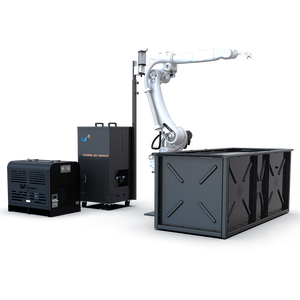 Machine de découpe au jet d'<span class=keywords><strong>eau</strong></span> robotique spéciale pour couper des graphiques complexes 2D et 3D. - Product Image 3
