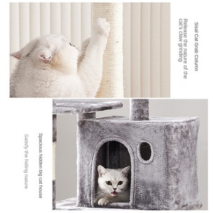 Albero di gatto sugli accessori di natale corea Bamboo Xxl Board albero di attività invernale isolato polare alberi di dinosauro palma miglior gatto albero - Product Image 3