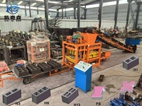 Vente directe d'usine - Machines automatiques de fabrication de briques QT 4-25, moules à blocs de ciment et machines à briques creuses en béton