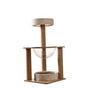 Árbol rascador para gatos, cama integrada para gatos, torre para gatos, estructura para gatos, juguete grande de sisal, plataforma de salto, poste rascador - Product Image 5