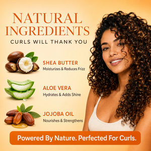 Mousse Coiffante Définition Boucles 258ml à la Noix de Coco et au Karité Hydratante pour Cheveux Bouclés, Frisés et Naturellement Texturés – Marque Privée - Product Image 5