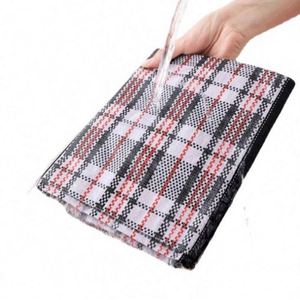 Bolsa de Almacenamiento Plegable Reutilizable Personalizada, Reforzada, Reciclada, Resistente, Impresa, Portátil, de Polipropileno Tejido, Grande, para Mudanzas - Product Image 3