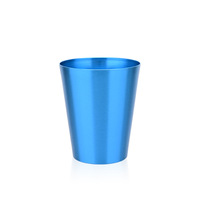 Mug à bière personnalisé en aluminium RollRim, couleur changeante à froid, avec impression de logo, vente en gros transfrontalière
