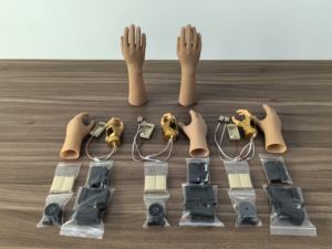 Poignée d'électromyographie dorée Instrument enfichable Style squelette Cosmétiques Type orthopédique implanté à la main - Product Image 5