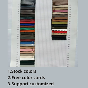 PFAS-FREIER Lagerbestand Lederstoff Jacke 2-Wege-Stretch Weiche Wildleder-Rückseite Winddichtes PU für Bekleidung Lederstoff - Product Image 4