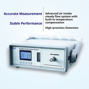 Analizador de Pureza de Gas Oxígeno Portátil Runlai B100C con Pantalla LCD Digital y Detector de Oxígeno Personalizable - Product Image 2