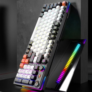 Clavier mécanique filaire/sans fil 95 touches rétroéclairé, échangeable, pour ordinateur - Meilleure vente - Product Image 6