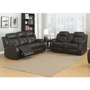 Lounge suites luxurious dirt-resistant glider chair loveseat power recliner sofa sectional with comfortable backrests