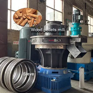 Kostengünstiger Biomasse-Kraftstoff Granulator Holzpelletmühle Sägemehl-Pelletherstellungsmaschinen