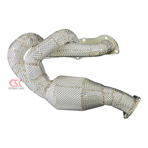 Colector de escape al por mayor de China para Porsche <span class=keywords><strong>Cayman</strong></span> 981 <span class=keywords><strong>987</strong></span> 2,7 3,4 CSK tubo de escape final - Product Image 4