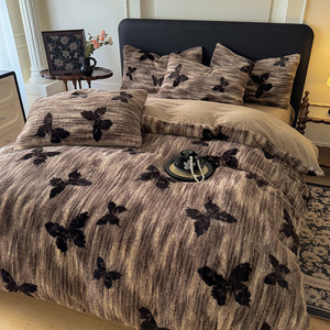 <span class=keywords><strong>Set</strong></span> di Biancheria da Letto Aoyatex con Stampa Leopardata, <span class=keywords><strong>Copripiumino</strong></span> in Velluto <span class=keywords><strong>Flanella</strong></span> Bianco e Nero Personalizzato - Product Image 3