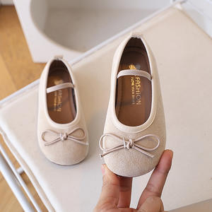 Colección Primavera 2025, Mocasines Infantiles de Piel Auténtica con Lazo y Lentejuelas, Zapatos Planos de Princesa para Niñas, <span class=keywords><strong>Moda</strong></span> Maternidad - Product Image 6